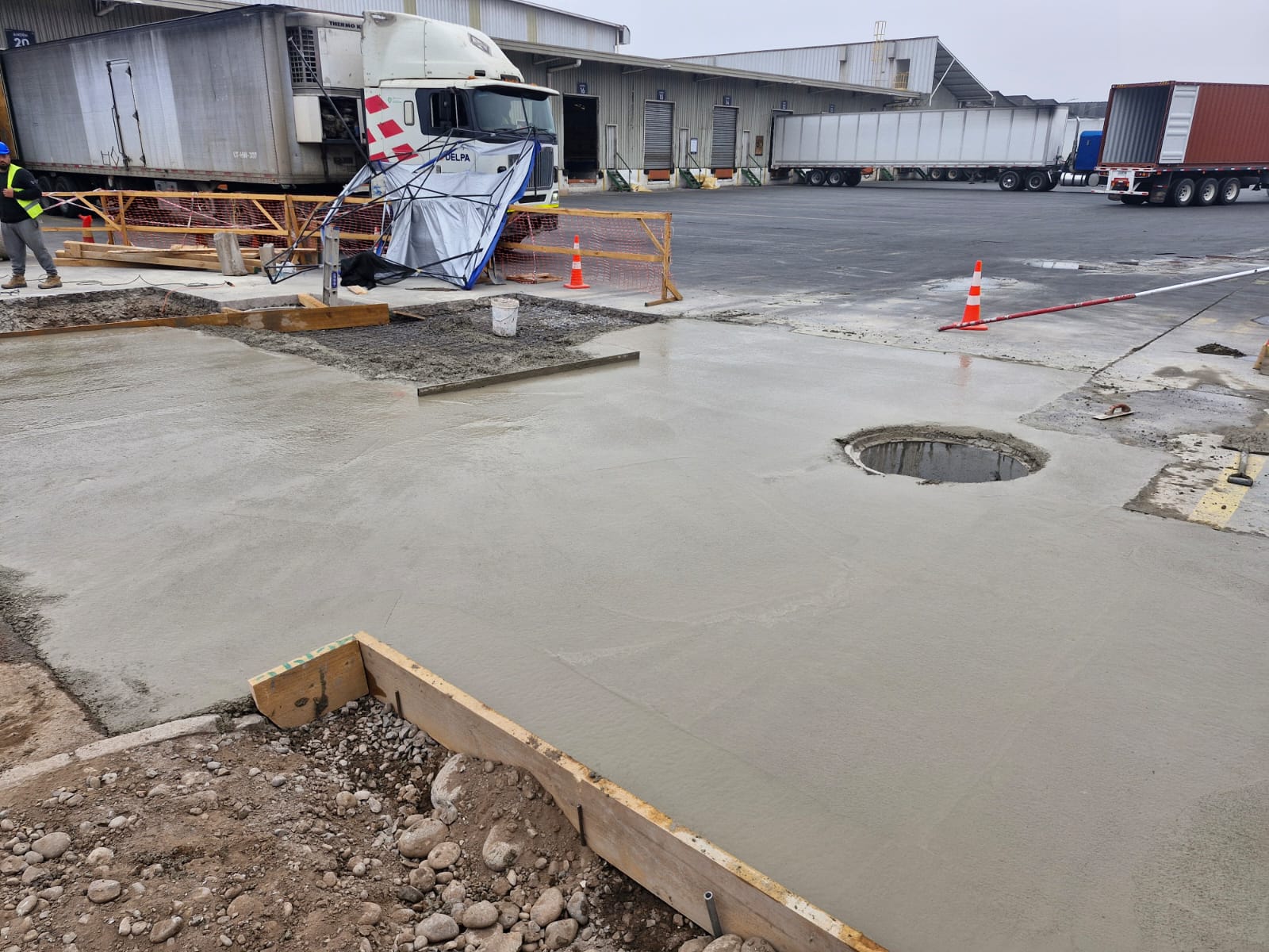 Radier y obras civiles industriales